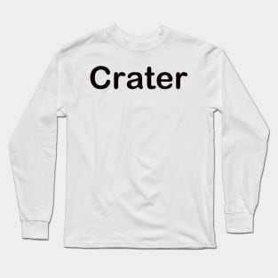 CRATER Long Sleeve T-Shirt